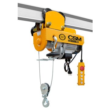 Guincho Elétrico de Cabo de Aço TEC c/ Trole Elétrico 500/10000 CSM