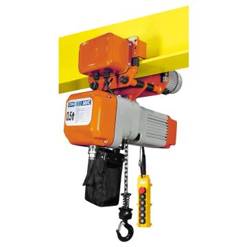 Talha Elétrica de Corrente MVC c/ Trole 0,5T 12m 380v CSM